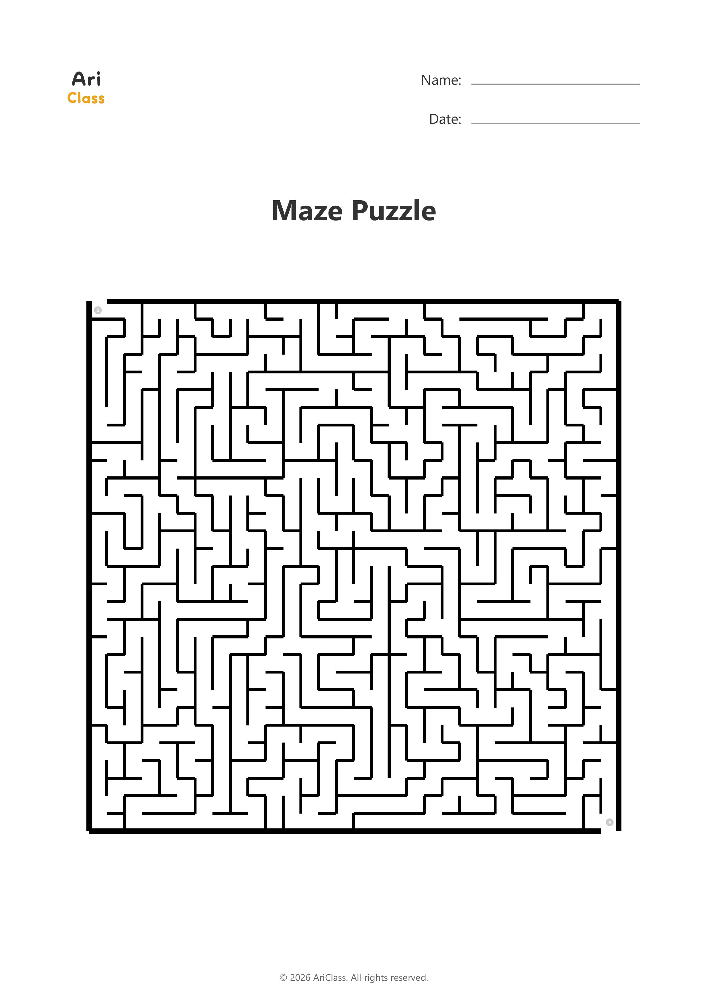 Maze Puzzle